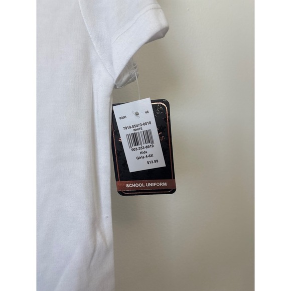 Beverly Hills Polo Club Girls' School Uniform Polo – Size L (6X) – 2-Pack – NWT - Picture 2 of 4